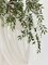 Wisteria Garland Hanging Flowers, 5.9 FT Full White Silk Artificial Wisteria Fake Wedding Arch Decorations Ceremony Backdrop for Wedding Home Party Indoor Outdoor Decor